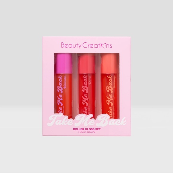 Beauty Creations Other - Beauty Creations Take Me Back Roller Gloss Set